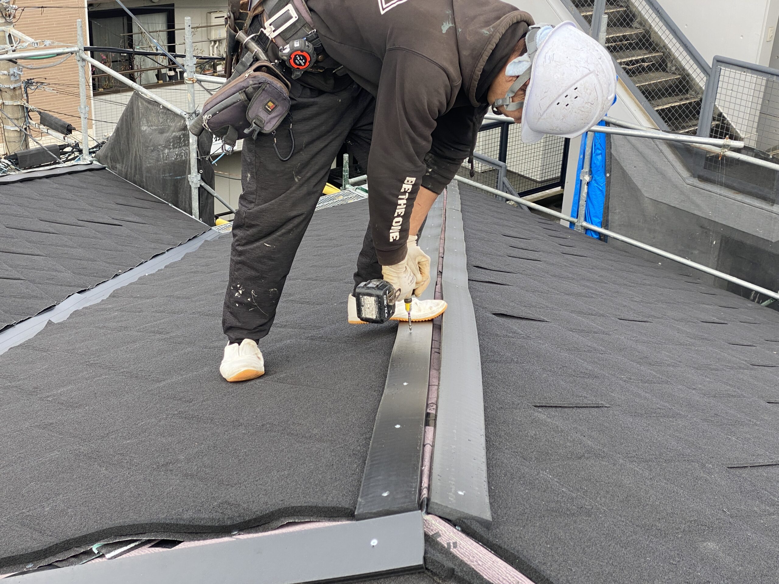 海老名　屋根職人 施工　自社施工